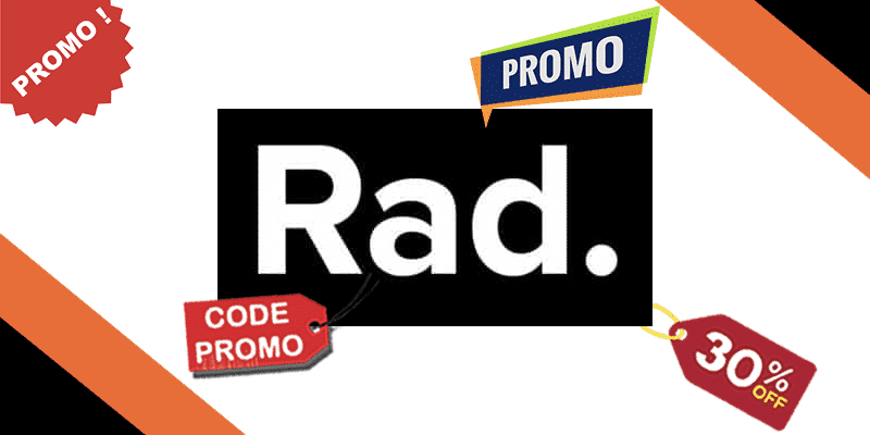 Rad Discount Code Codes promo Rad : ventes privées et réductions - 11 novembre 2024