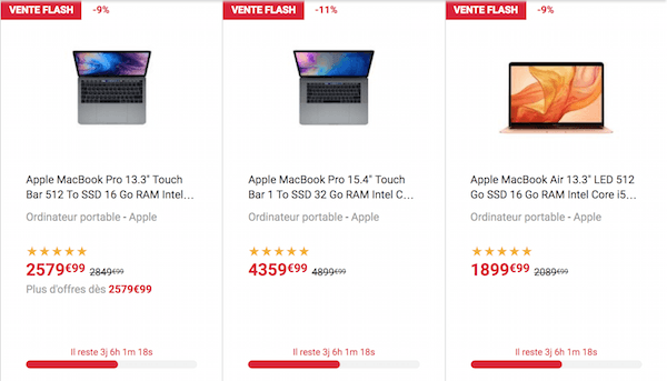 D'incroyables réductions pendant les ventes flash de la FNAC